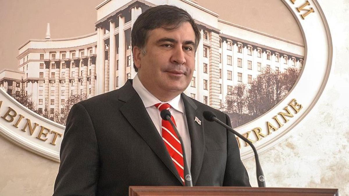 Eski Grcistan Cumhurbakan Saakavili lkesine dndn aklad