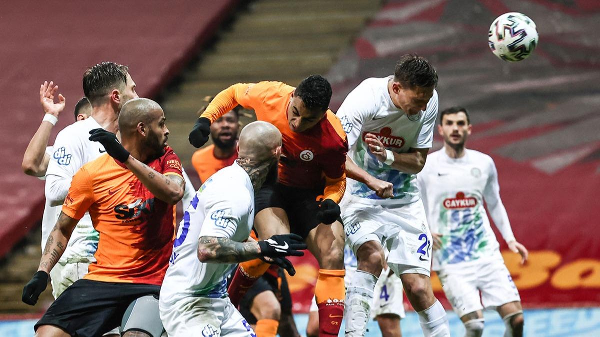 Galatasaray: 26 - Rizespor: 7