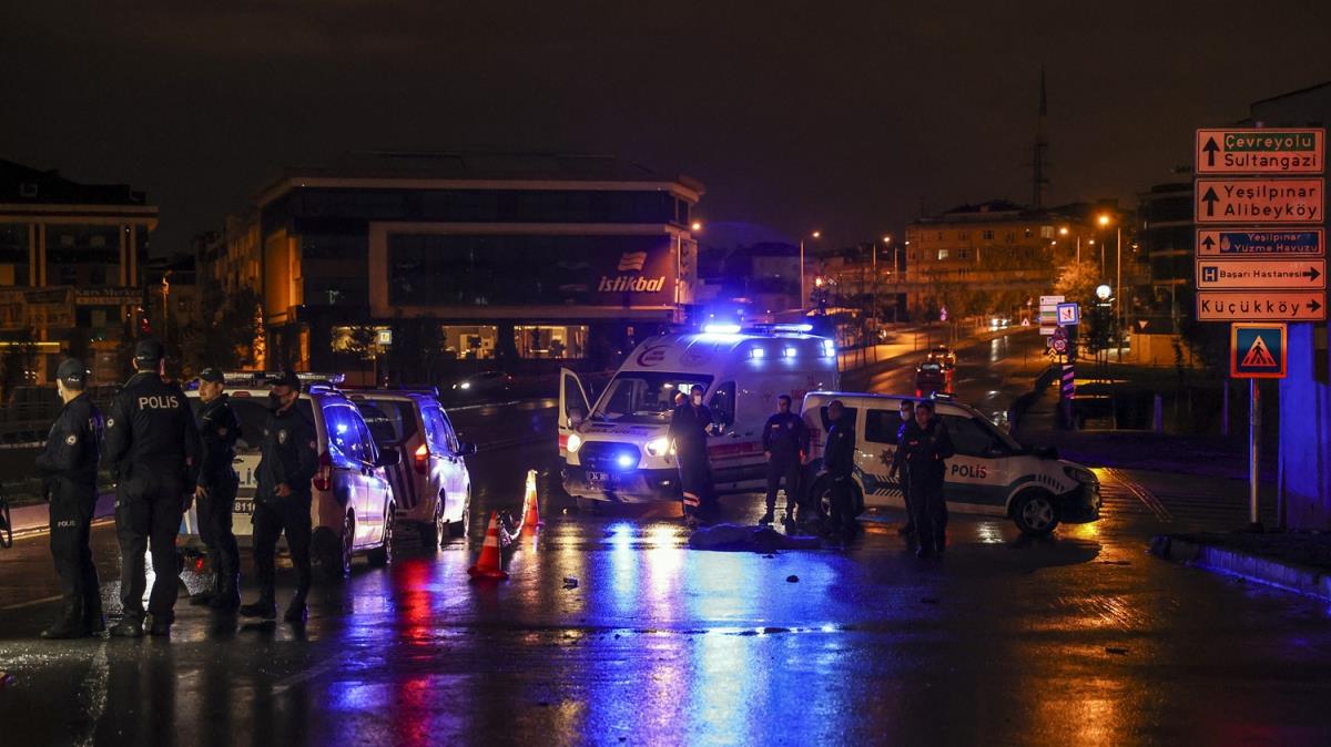 stanbul'da feci kaza:  kii hayatn kaybetti