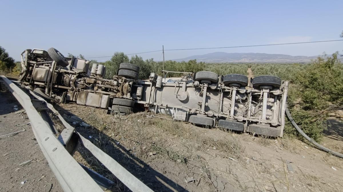 Manisa'da trafik kazas: 1 yaral