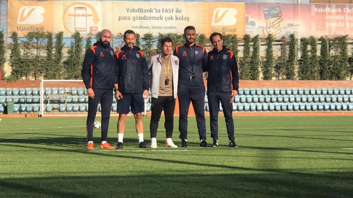 Baakehir'de Emre Belzolu, ilk antrenmanna kt