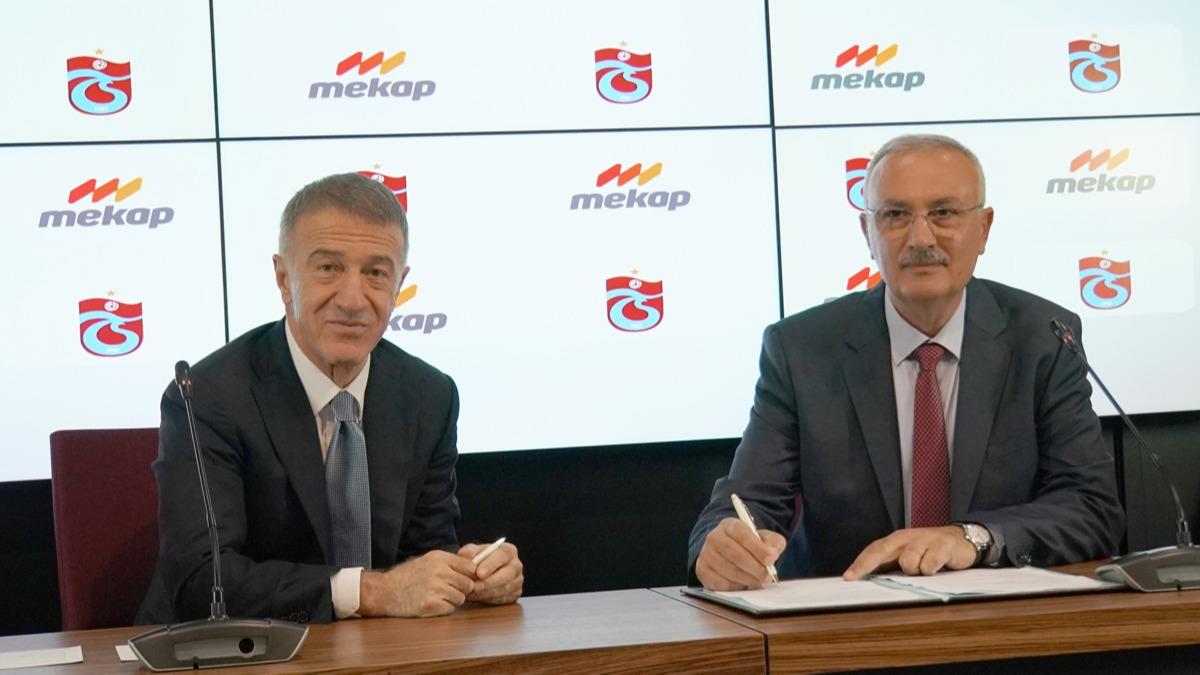 Trabzonspor'un yeni sponsoru Mekap oldu