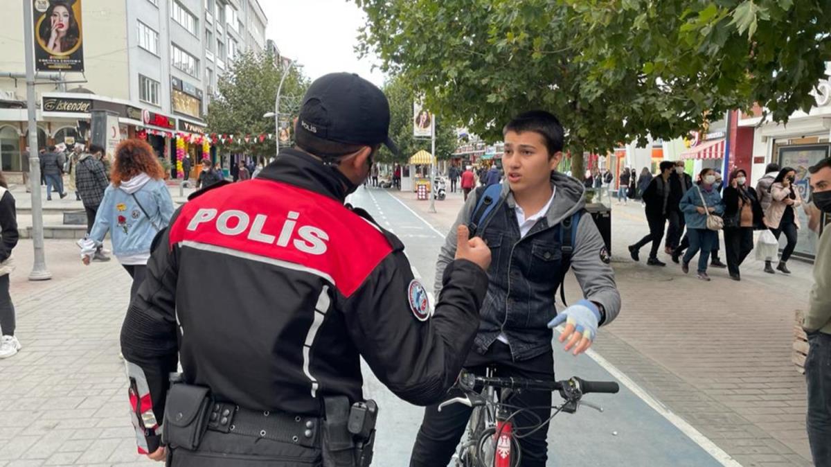 Bolu'da maske denetimi artt