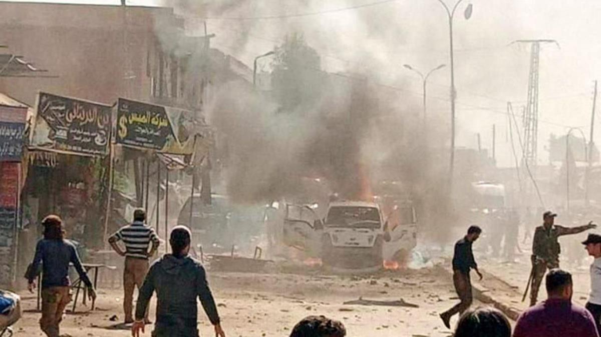 Hatay Valilii: Afrin'de YPG/PKK'nn bombal terr saldrsnda 3 sivil ld, 10 sivil yaraland