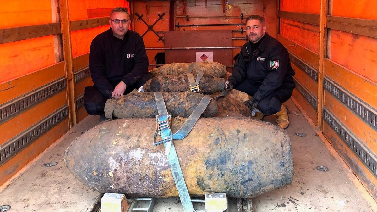 Almanya'da kinci Dnya Sava'ndan kalma 5 bomba imha edildi