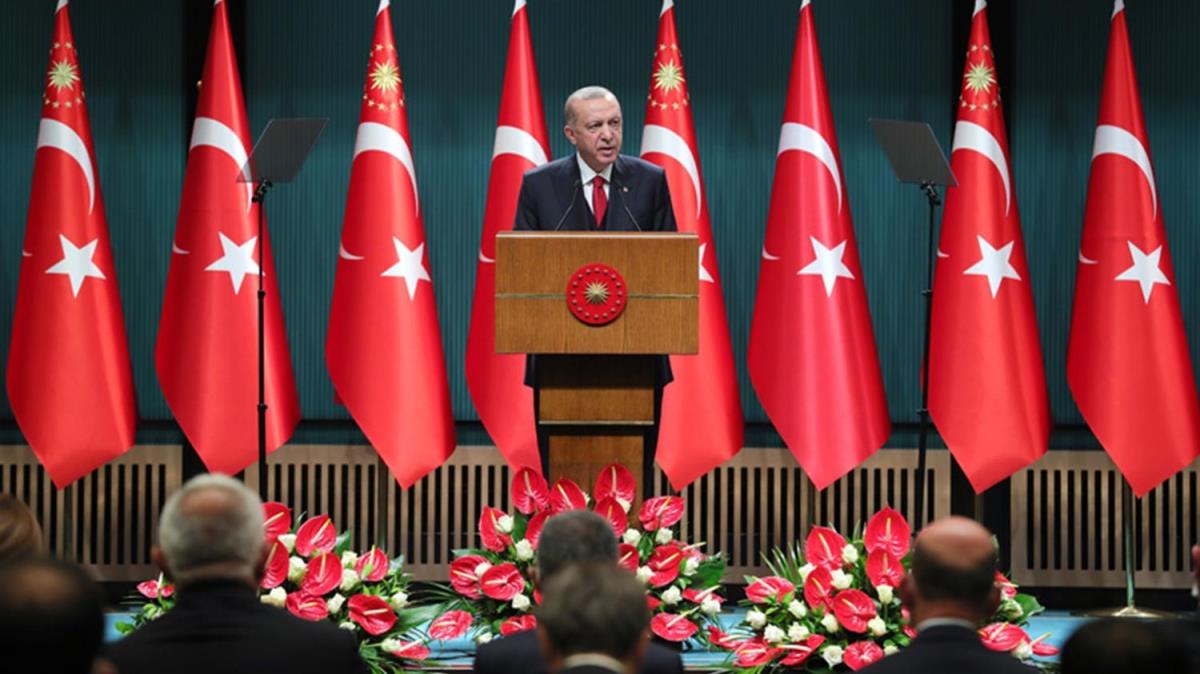 Cumhurbakan Erdoan'n ''snr tesi'' aklamalarna vatanda destei