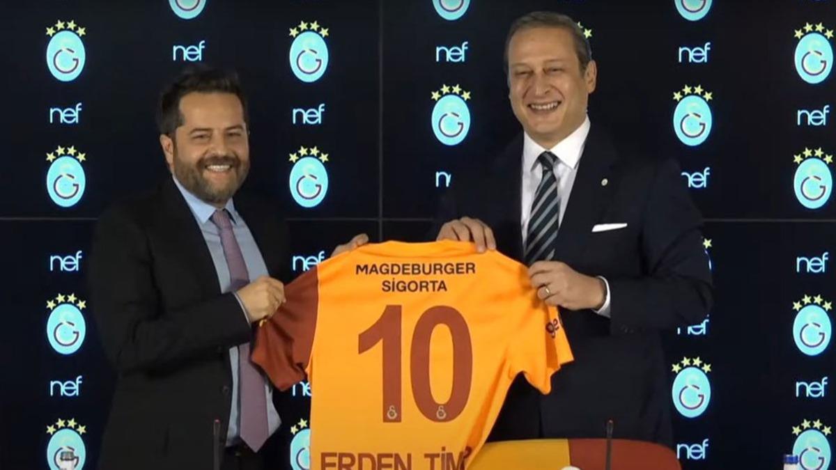 Galatasaray'da stat isim sponsorluu iin imzalar atld