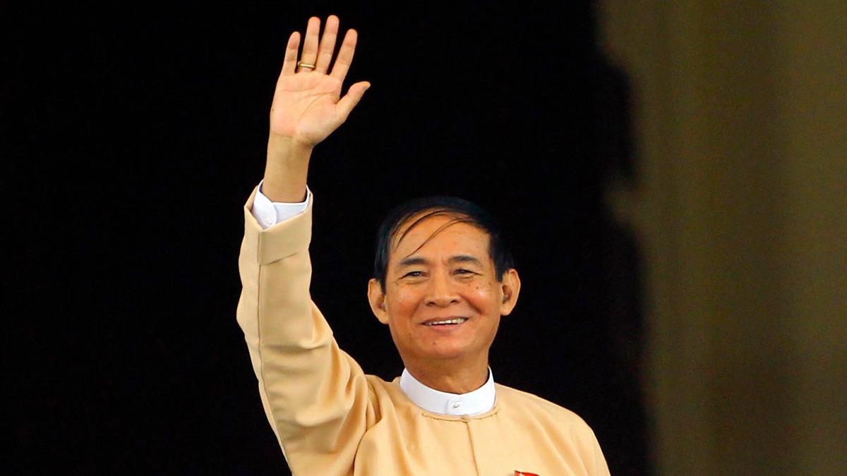 Gzaltndaki eski Myanmar Devlet Bakan Win Myint, istifa etmeyi reddetti