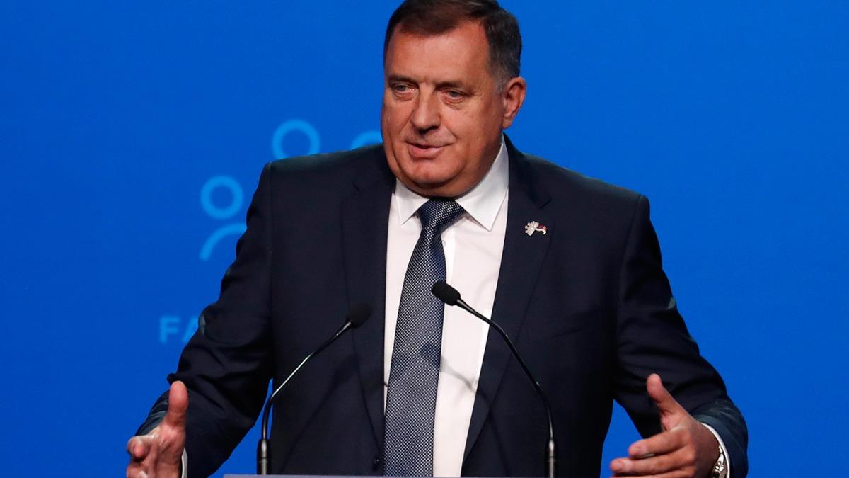 Dodik'ten ok konuulacak ''Bosna Hersek'' iddias: 7 lke destekliyor