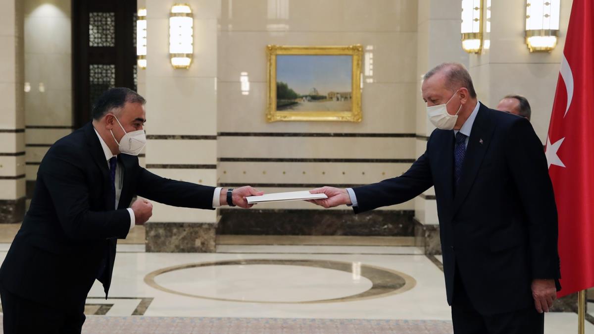 Karde lkeden Cumhurbakan Erdoan'a gven mektubu