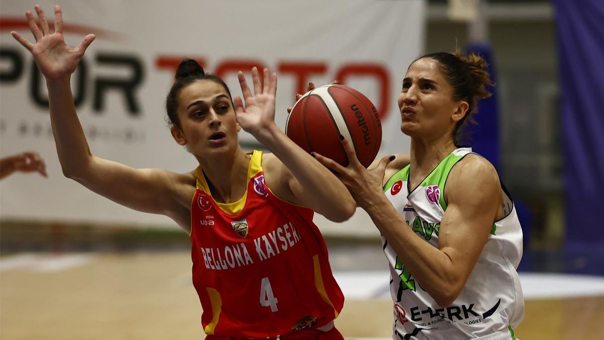 Nesibe Aydn, Kayseri Basketbol'u farkl yendi