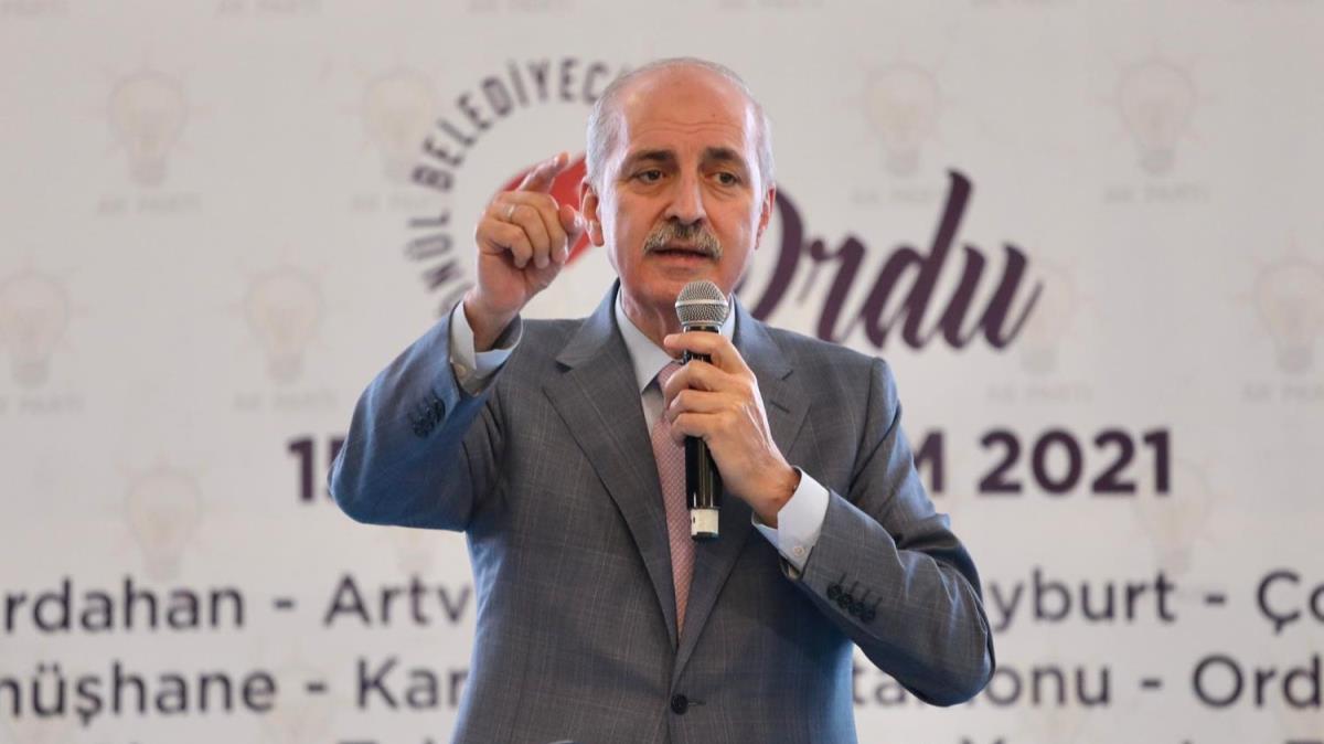 Kurtulmu: Trkiye'nin evresindeki problemlerle boulmasn istiyorlar