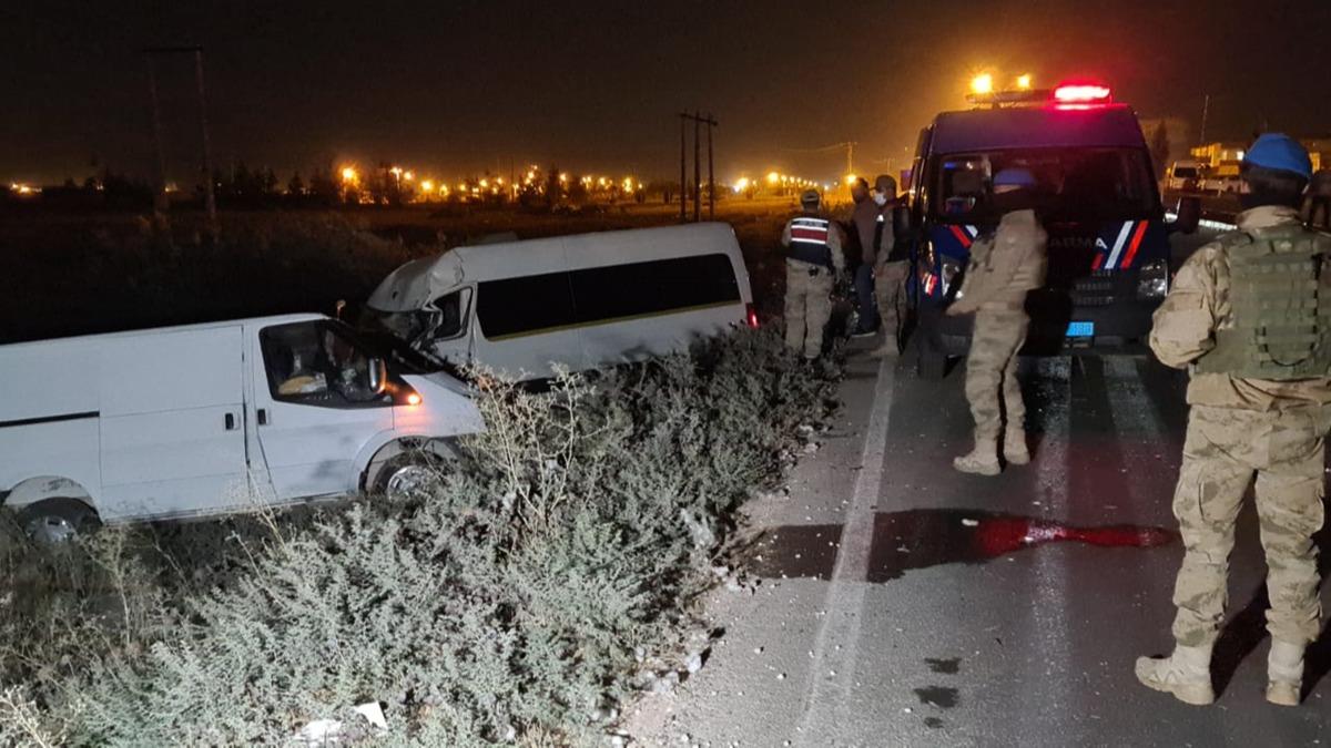 anlurfa'da trafik kazas: 10 yaral 