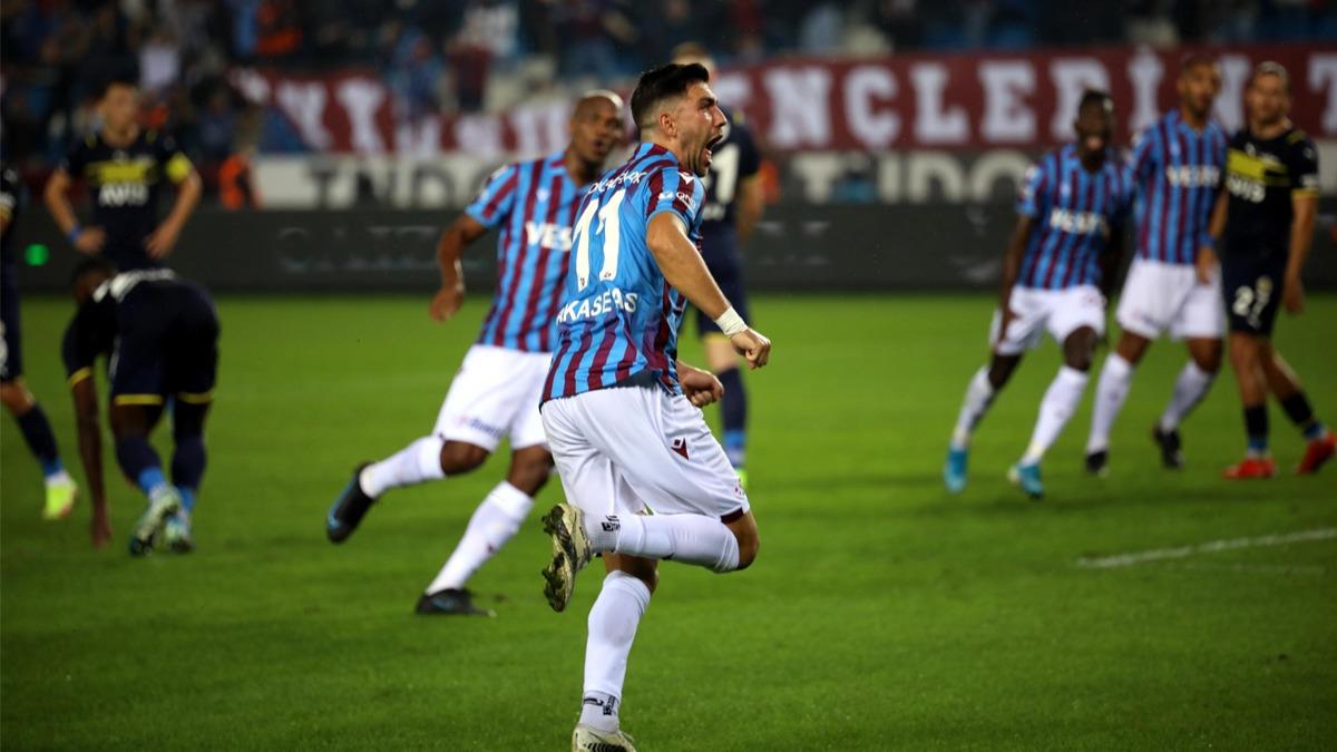 Ma sonucu: Trabzonspor 3-1 Fenerbahe