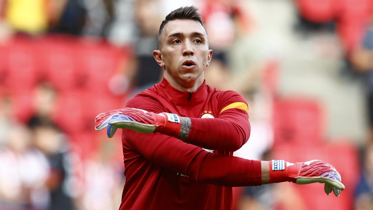 Galatasaray'da Fernando Muslera geri dnd