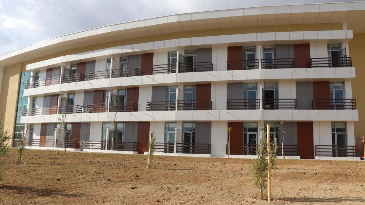 Munzur niversitesi bnyesinde yaplan termal butik otelde sona geliniyor
