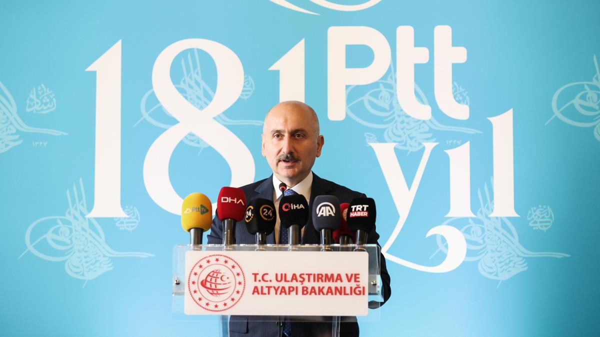 Bakan Karaismailolu: PTT gencinden yalsna hibir vatandamzdan desteini esirgemedi