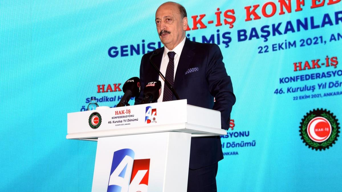 Bakan Bilgin: Devlet ekonomik sorunlar karsnda alanlarn koruyacak