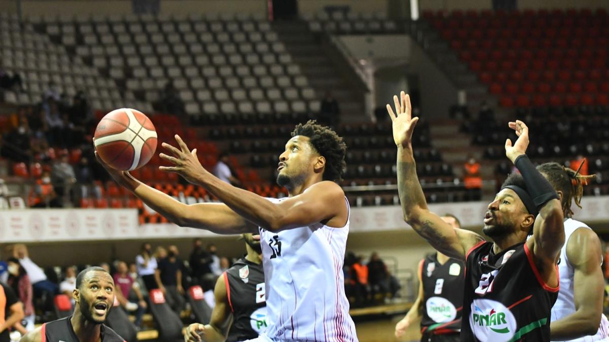 Gaziantep Basketbol: 67 - Pnar Karyaka: 76 (Ma sonucu)
