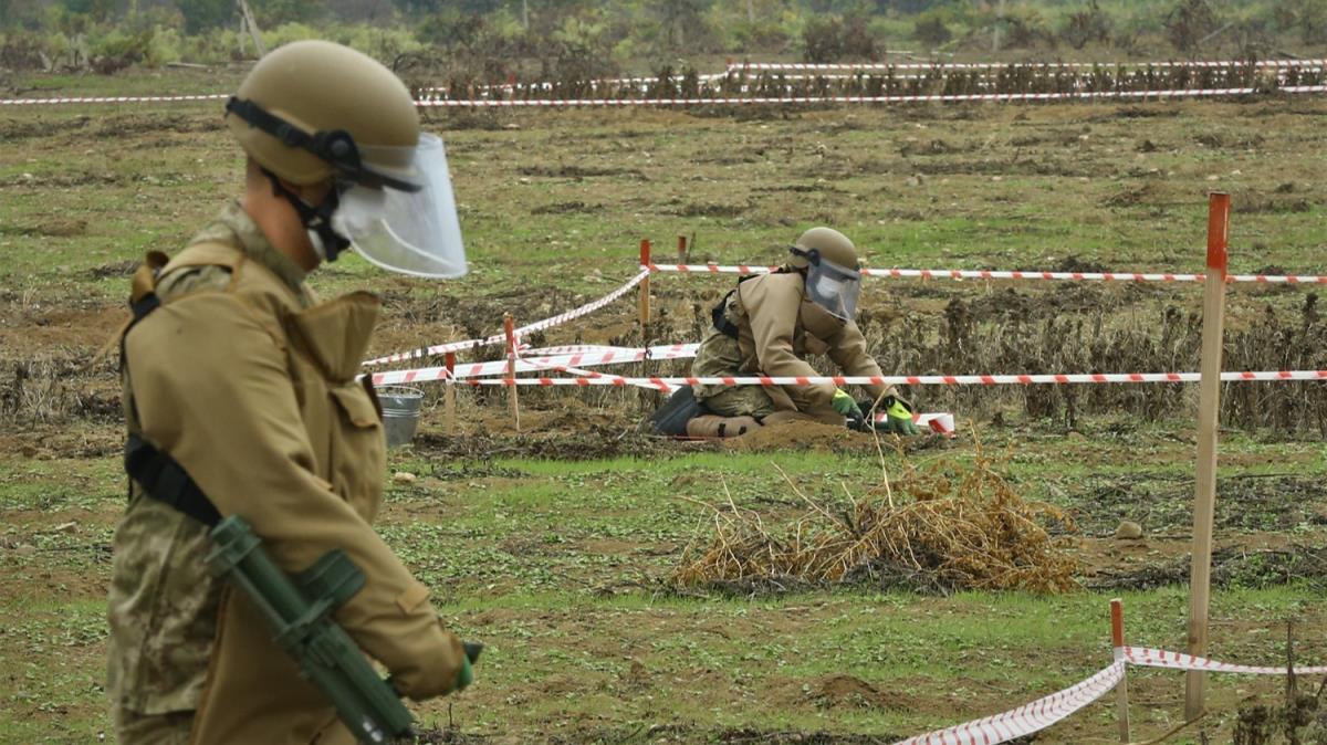 Mehmetik, Karaba'daki maynl arazilerin temizlii iin Azerbaycan'a desteini srdryor