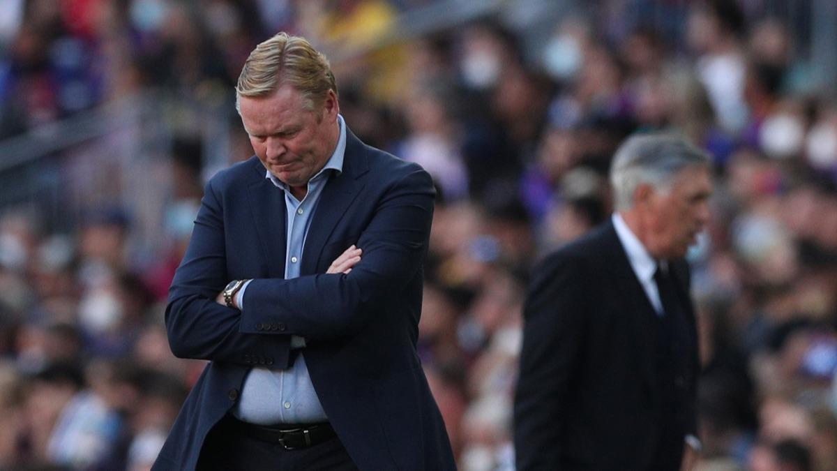Barcelona taraftarndan Ronald Koeman'n arabasna saldr