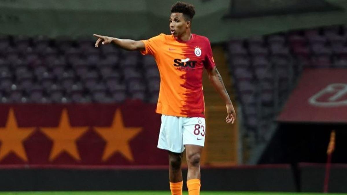 Galatasaray antrenmannda Gedson srprizi
