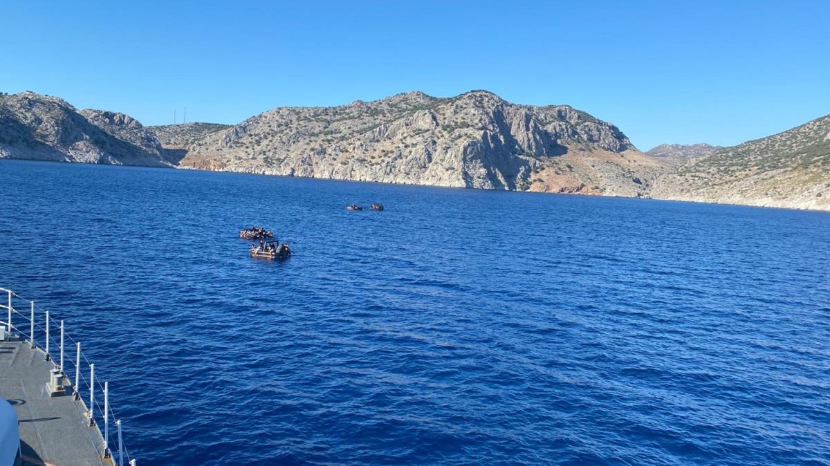 Marmaris'te 94 dzensiz gmen kurtarld