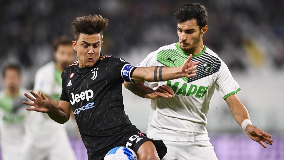 Kaan ve Mert'li Sassuolo, Juventus'u devirdi