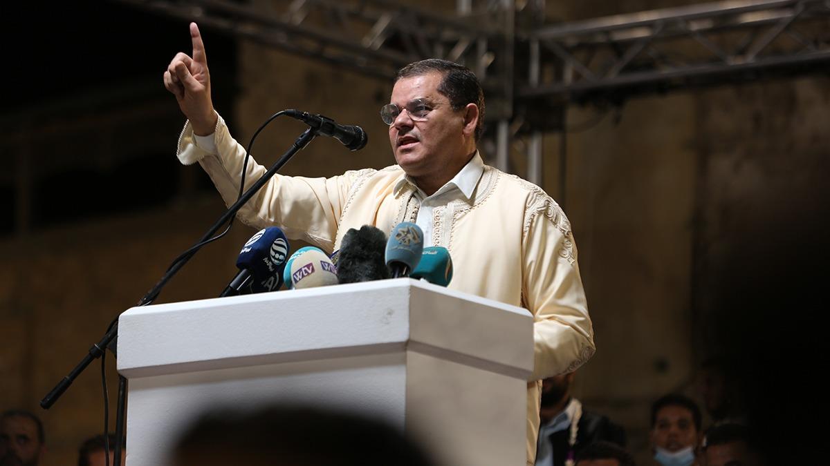 Libya Babakan Dibeybe'den dikkat eken aklama: Blgeler arasnda deil, siyasi
