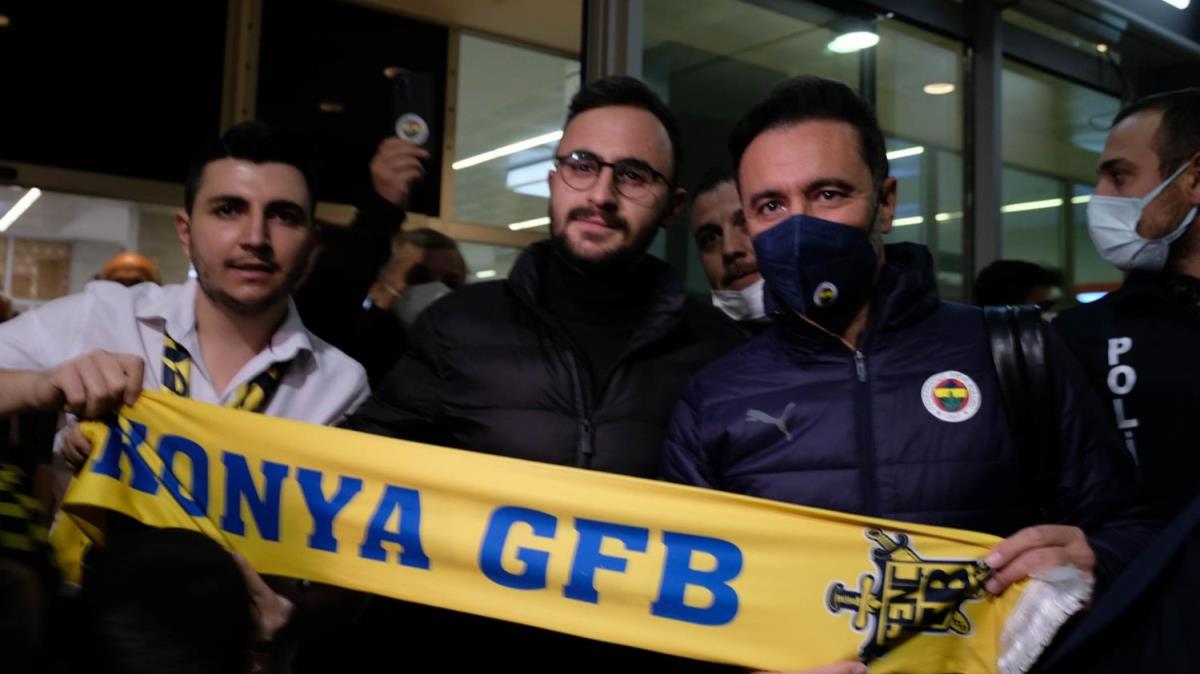 Fenerbahe'ye Konya'da taraftarlardan sevgi seli 