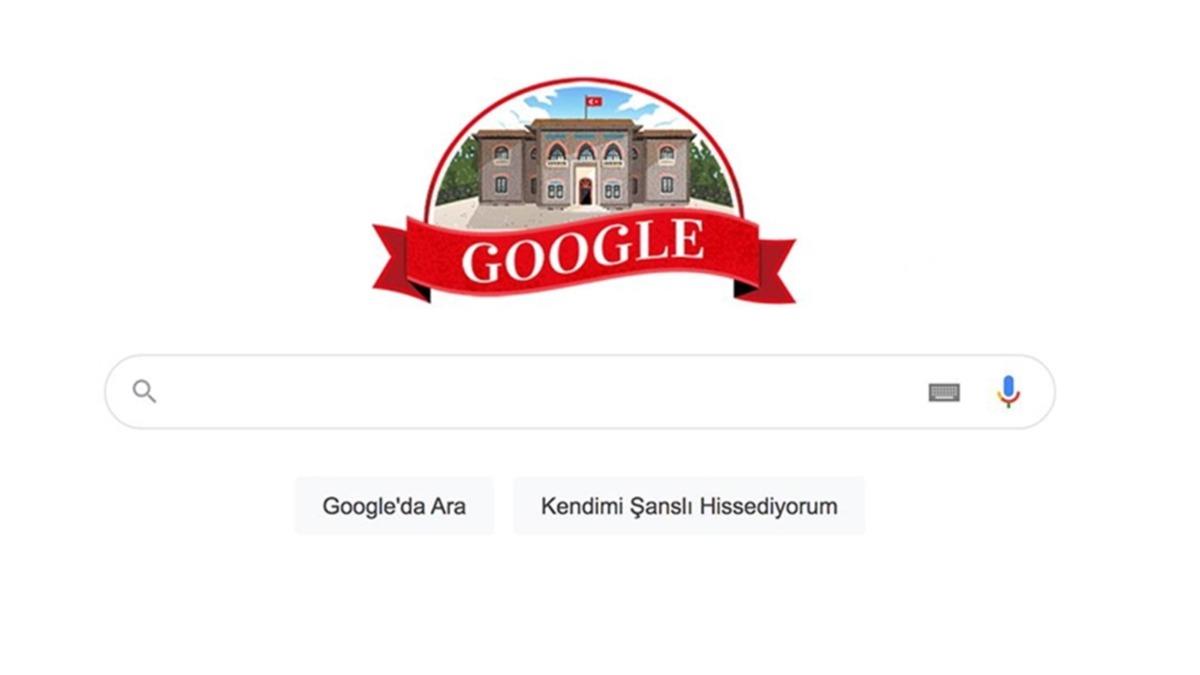 Google, Cumhuriyet Bayram'n kutlad 