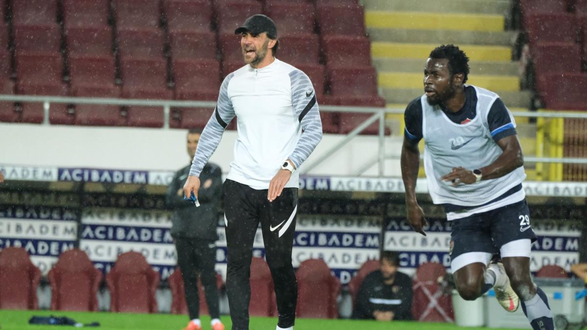 Hatayspor'da Onur Ergn ve Isaac Sackey Beikta manda yok
