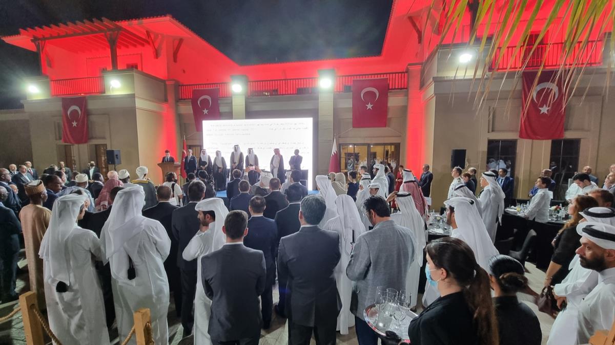 Katar'da 29 Ekim resepsiyonu! 