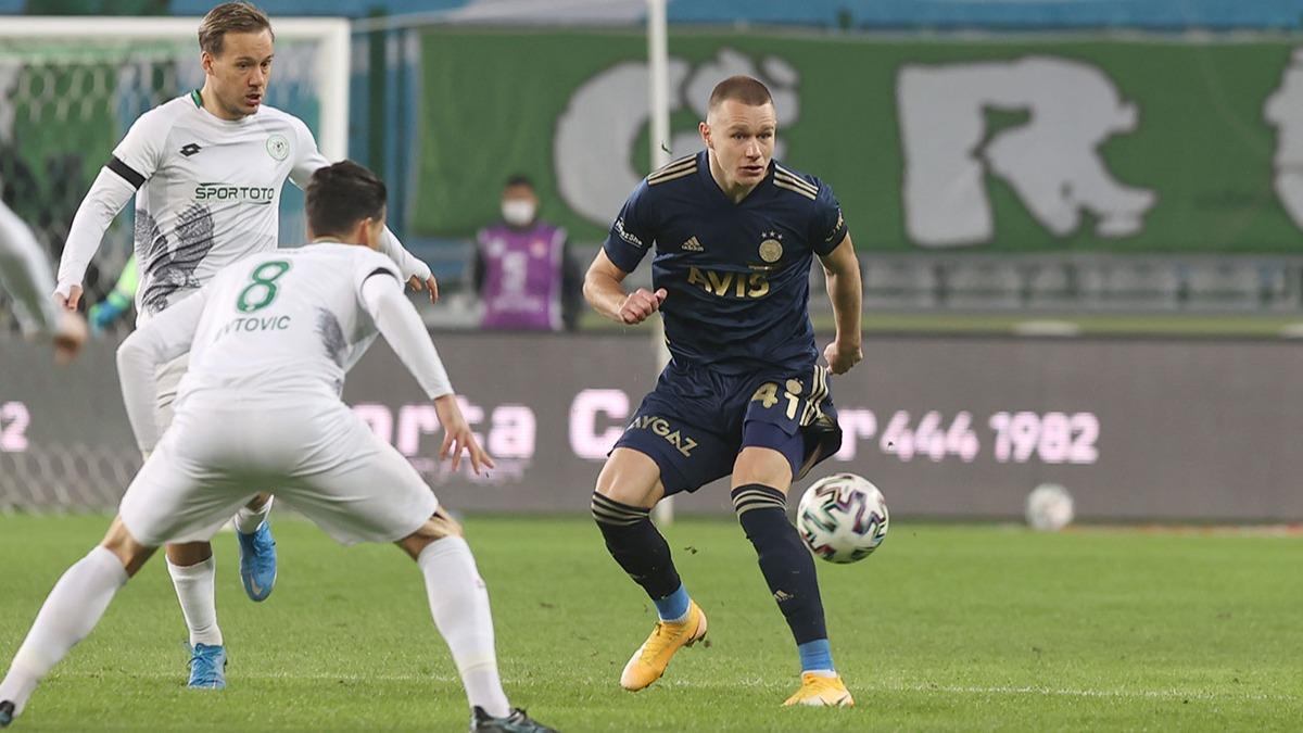 Konyaspor: 6 - Fenerbahe: 31
