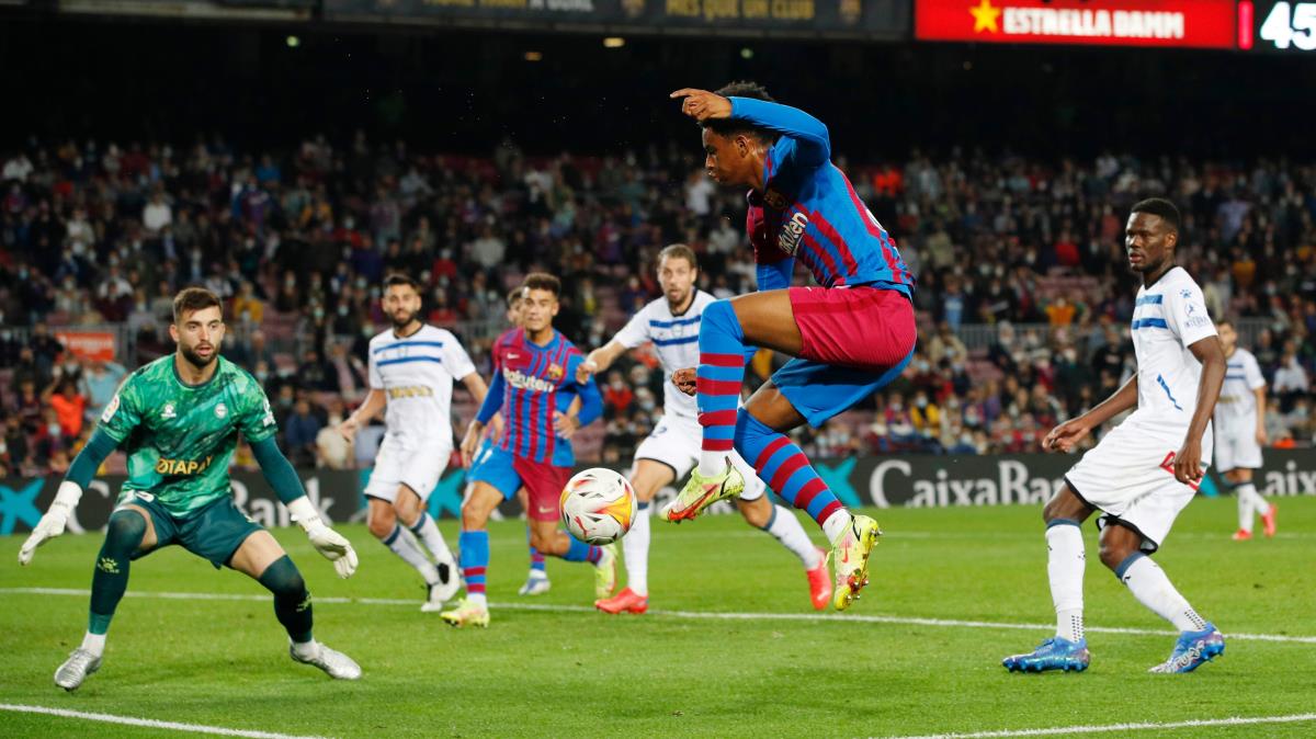 Barcelona, evinde 1 puana raz oldu