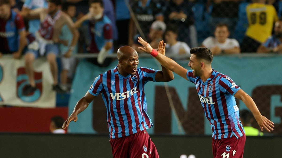 Trabzonspor'un Beikta'a kar kozu Bakasetas ve Nwakaeme