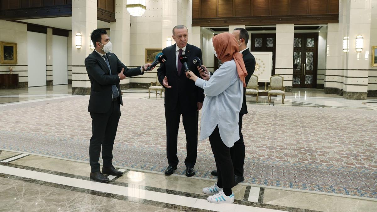 Cumhurbakan Erdoan su duyurusunda bulundu