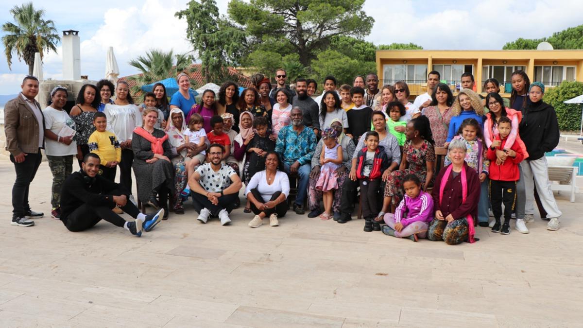 Kkenleri Afrika'dan iveleri Ege'den! Afro-Trkler bir araya geldi