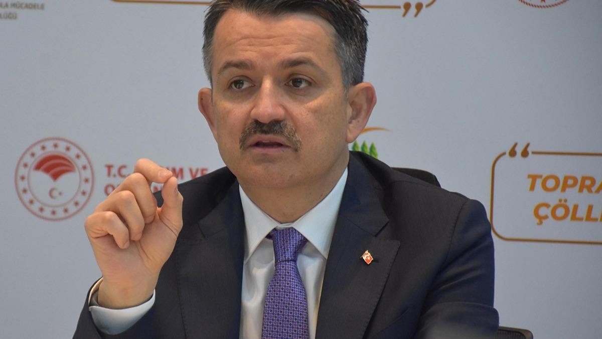 Bakan Pakdemirli: Tarmsal destekleme demesini bugn gerekletiriyoruz