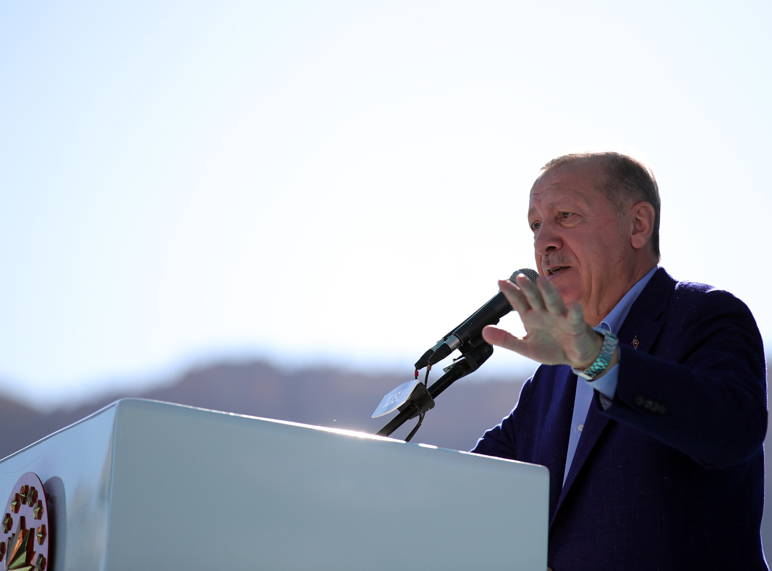 Ba�kan Erdo�an: Bu proje yeminli T�rkiye d��manlar� ve i�imizdeki mankurtlara en g�zel cevapt�r