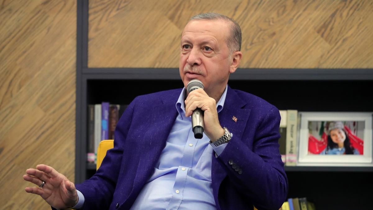 Cumhurbakan Erdoan: Yreinde memleket sevdas olan herkesin bamzn stnde yeri vardr