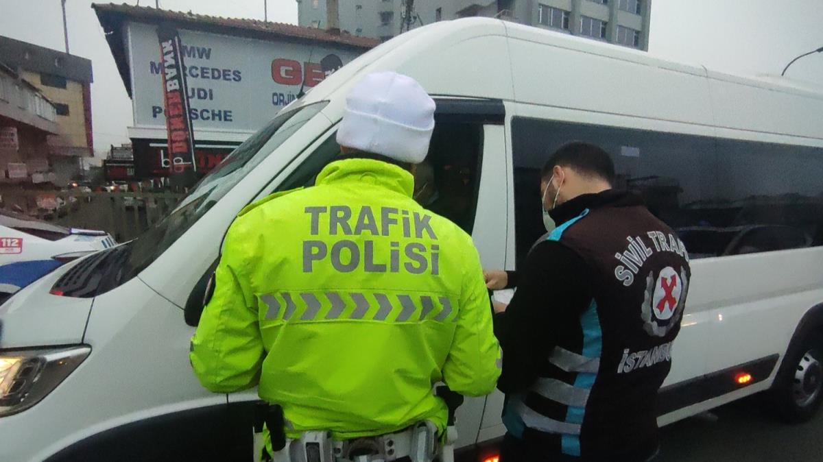 stanbul'da okul servislerine ynelik denetimler sryor