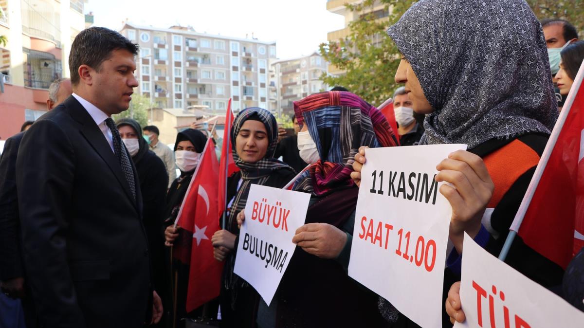 Diyarbakr annelerini Silvan Kaymakam ztrk ziyaret etti