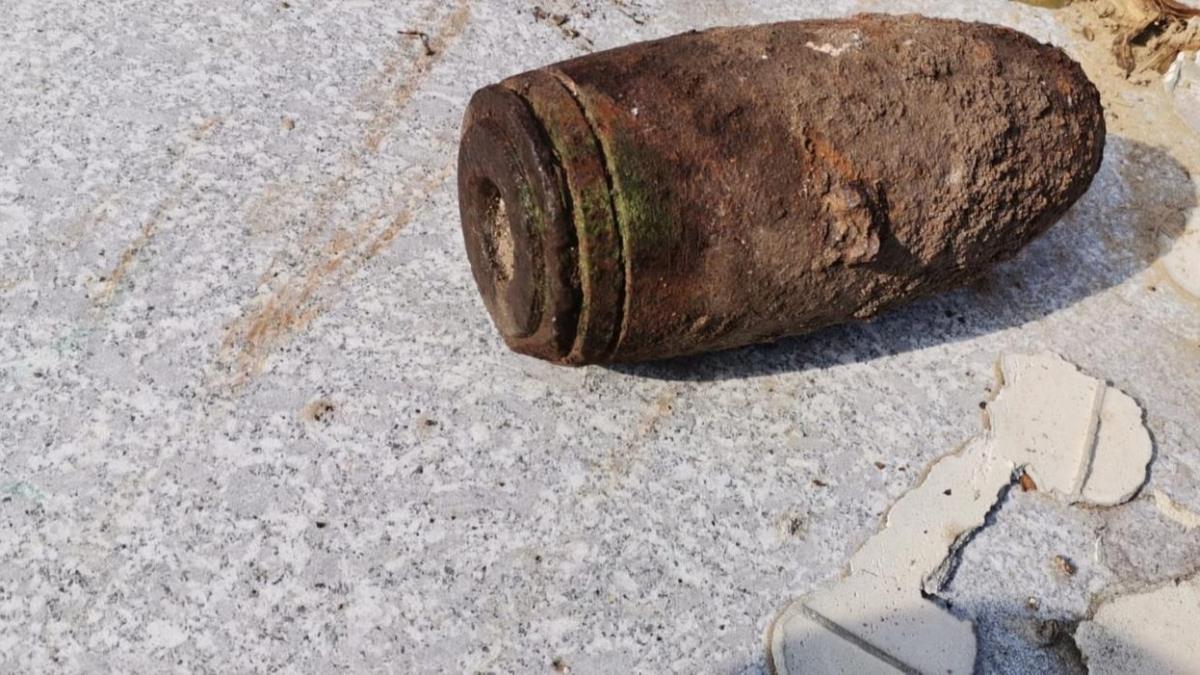 Bahesini kazarken buldu, savclk harekete geti