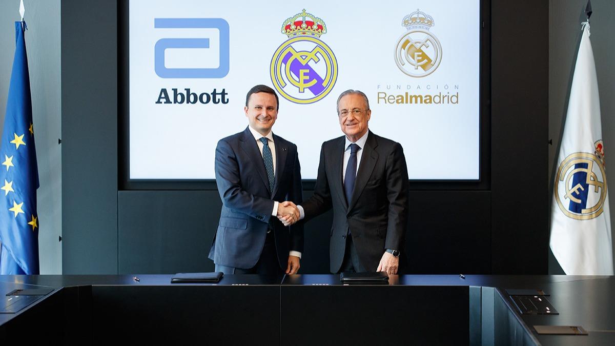 Abbott ve Real Madrid dnyada ocuklarn saln ve beslenmesini desteklemek iin bir araya geliyor