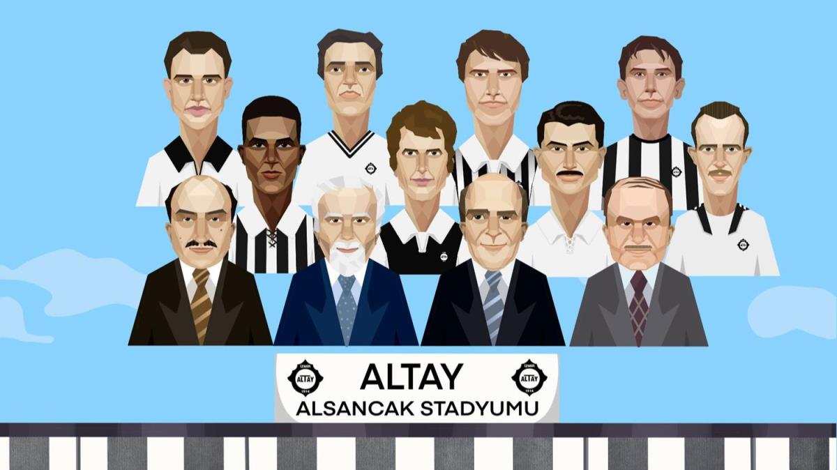 Altay'dan heyecanlandran Alsancak Stad paylam