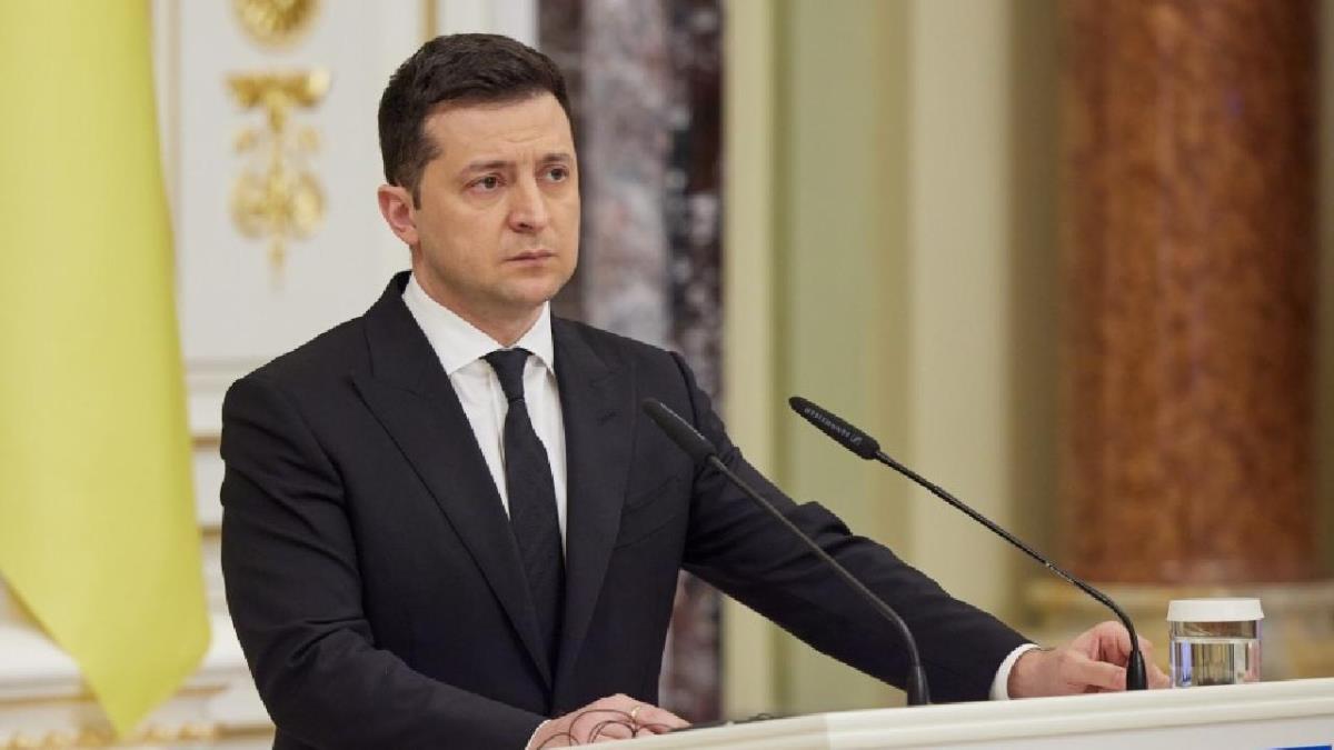 Ukrayna Devlet Bakan Zelenskiy, Grcistan Babakan Garibavili ile grt
