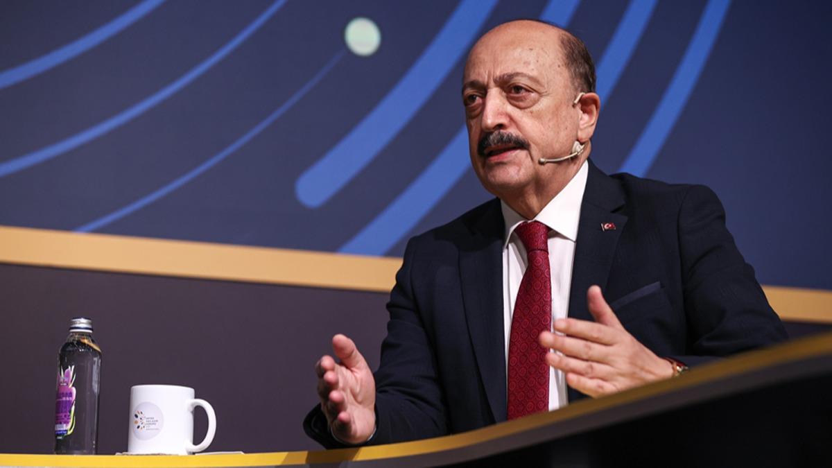 Bakan Bilgin'den asgari cret aklamas