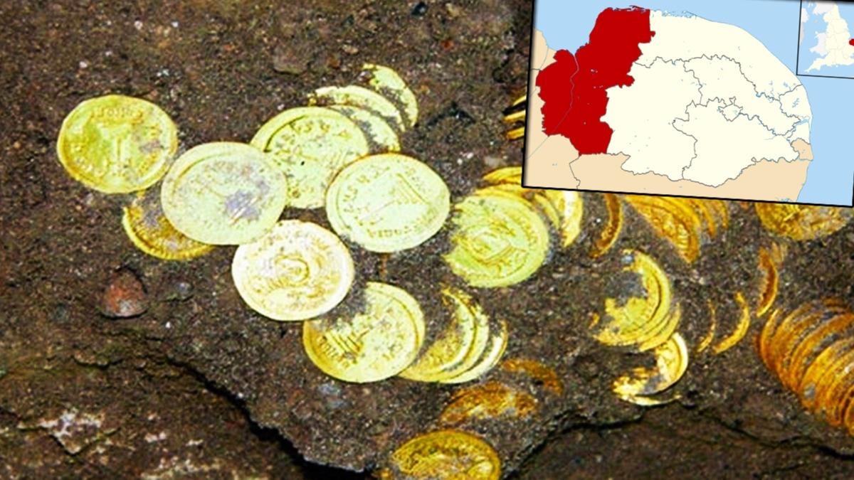 Topraktan altn fkrd! En byk hazine bulundu
