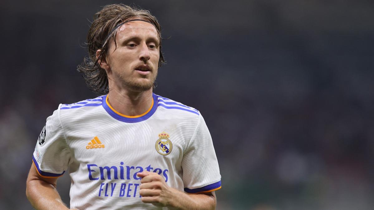 Real Madrid Luka Modric iin kararn verdi